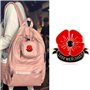 YAQINUO Broche coquelicot rouge avec inscription « Lest We Forget » pour homme et femme