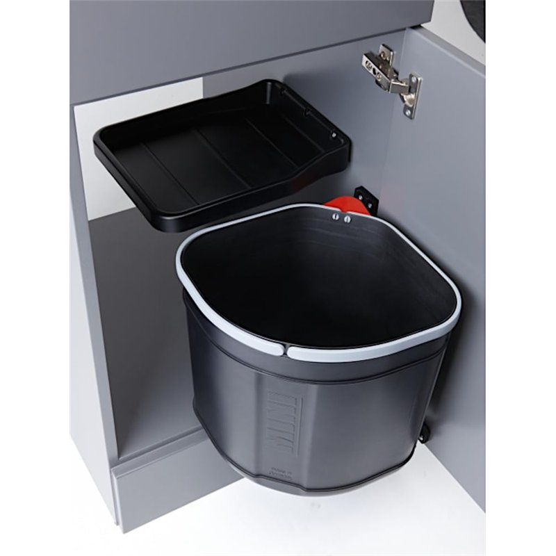 Image secondaire de FRANKE | Poubelle de tri des déchets Sorter Mini (121.0176.518) | Containers : 17.5L | Couleur : Noir