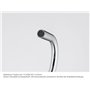 FRANKE 115.0626.055 Lina Pull-Out Robinet de Évier, Onyx