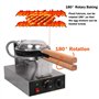 Fayelong Gaufrier Oeufs De Hong Kong Appareil Pour Gâteaux D'oeuf Acier Inoxydable Electrique Antiadhésif Rotatif Professionnel 