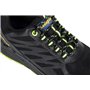 GOODYEAR Mixte 7296 Black Bat Chaussures de sécurité sans métal SP1 en Tissu Noir et Vert Taille 40
