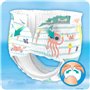 Pampers Couches-Culottes de Bain Jetables Splashers Taille 3-4 (6-11kg) pour une Protection Optimale dans l'Eau, 12 Couches
