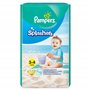 Pampers Couches-Culottes de Bain Jetables Splashers Taille 3-4 (6-11kg) pour une Protection Optimale dans l'Eau, 12 Couches