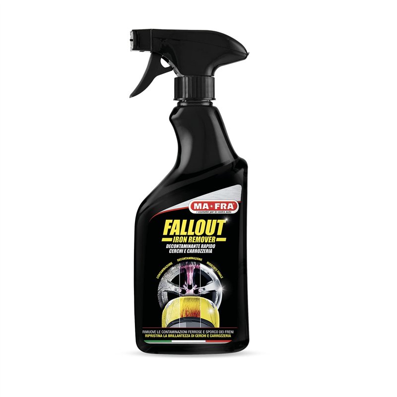 Mafra, Fallout Iron Remover, Décontaminant Rapide, Enlève Les résidus ferreux sur la carrosserie et Les Jantes en Alliage, Emballage 500ml
