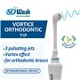 Jet dentaire SOWASH ORTHODONTIC, Se connecte au robinet, Hydropulseur Dentaire Sans Piles ni électricité, Tête Orthodontic Tripl