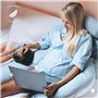 KOALA BABYCARE Coussin de Grossesse pour Dormir XXL - Coussin Allaitement Confortable Multifonctionnel - Housse Amovible 100% Co