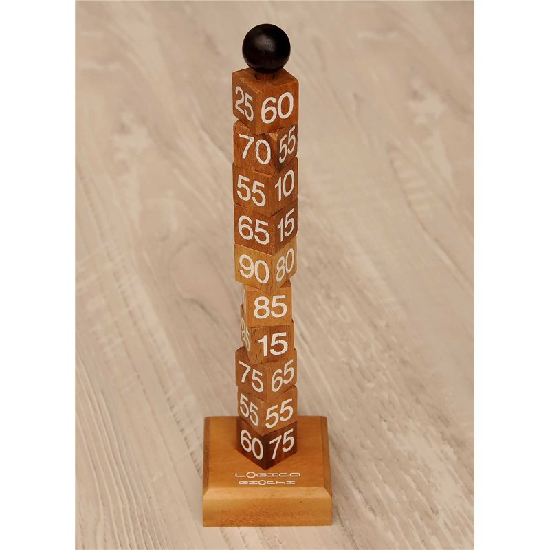 Image secondaire de Logica Jeux Art. Tour Mathématique - Casse-tête Mathématique - Difficulté 5/6 Incroyable - Euclide Collection