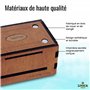 Logica Jeux Art. Pandora Box - La Boîte Secrete - Casse-Tête en Bois - Coffret Secret - Difficultè 5/6 Incroyable - Collection L