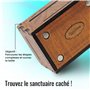 Logica Jeux Art. Pandora Box - La Boîte Secrete - Casse-Tête en Bois - Coffret Secret - Difficultè 5/6 Incroyable - Collection L