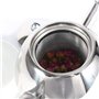 wosume Bouilloire, Pichet à Eau Pratique Théière en Acier Inoxydable avec Filtre Épaissie à Fond Plat Théière Cafetière, Pas de 