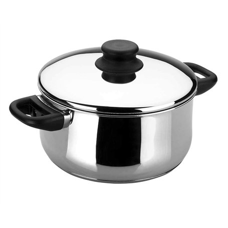 Lacor 14318 Faitout avec Couvercle Garinox 18 cm