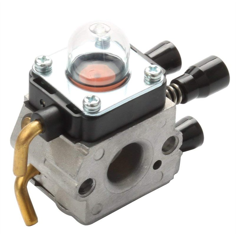 Image secondaire de Hippotech Carburateur avec conduite de carburant pour STIHL HS75 HS80 HS85 HL75 HL75K FH75 HT70 HT75 KM80 KM85 KM85R SP80 SP85 F