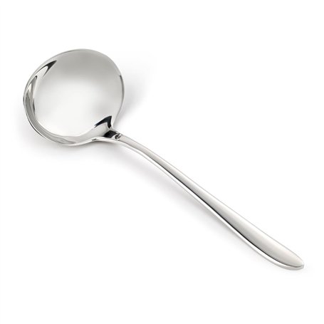 Arcos Séries Berlin - Louche à Crème Cuillerée à Soupe - Monobloc d'une Pièce Acier Inoxydable 18/10 et 180 mm Couleur Argent
