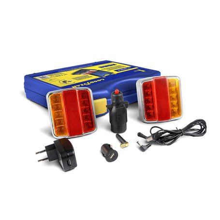 GOODYEAR - Feu arrière de remorque Magnétique 4 fonctions - Position