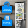 Anakel Home Charnière de porte Kit de réparation pour Liebherr 21312263 | Pièces Détachées pour Frigo Liebherr Acier inoxydable