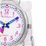 Kiddus Montre Bracelet Éducative pour Enfants. Analogique avec Exercices. Mécanisme en Quartz Japonais. English Version. Hearts