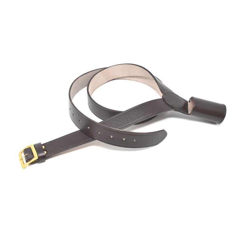 Image secondaire de Uniform Store London Ceinture croisée, porte-drapeau, porte-drapeau de ceinture, marron épaule droite miximum taille 76 pouces R