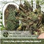 GUGULUZA Gants de Camouflage 3D pour la Chasse, Combinaison Woodland