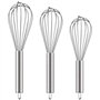 Ouddy Fouets de cuisine en acier inoxydable