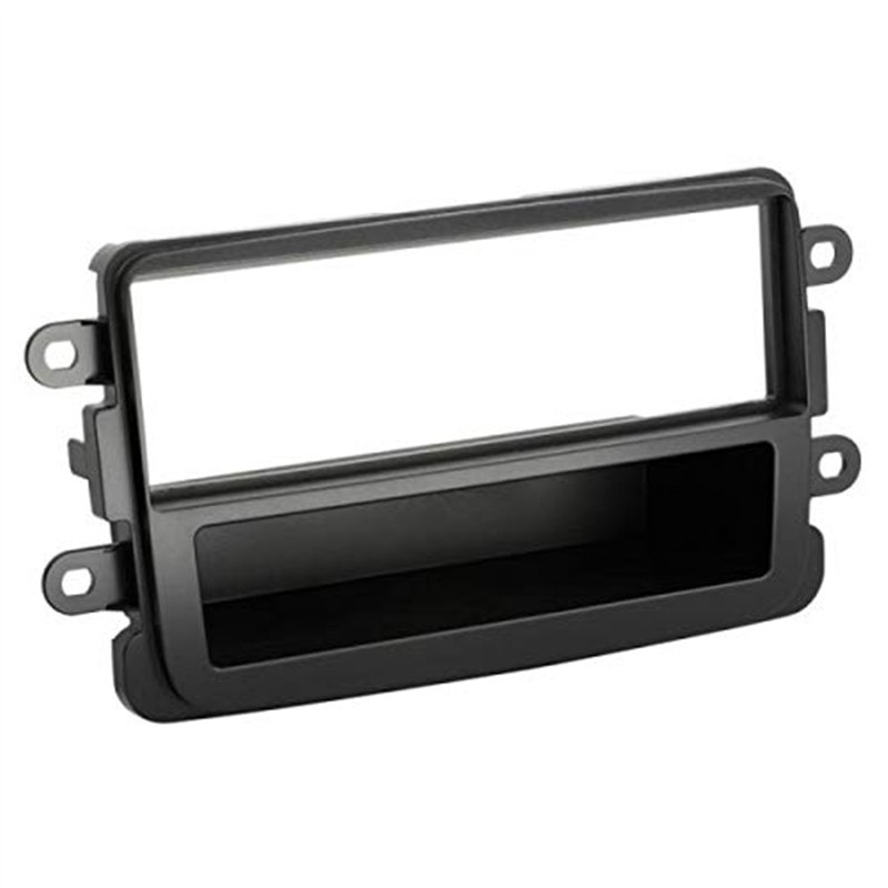 Image secondaire de Sound-way Kit Montage Autoradio, Cadre Façade 1 DIN, Adaptateur Antenne, Cable Adaptateur Connecteur ISO, Compatible avec Dacia