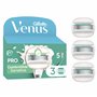 Gillette Venus Lot De 3 Recharges De Rasoir Pour Femmes Pro ComfortGlide Pour Peaux Sensibles
