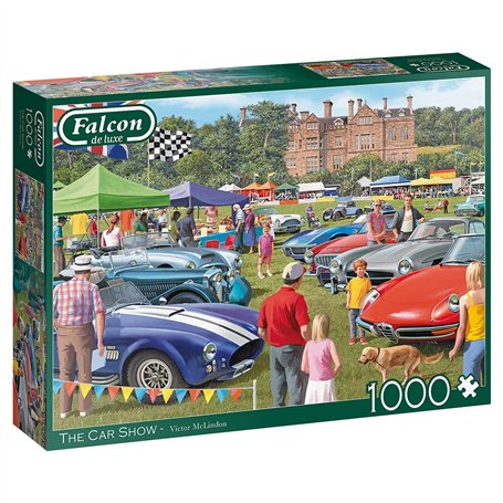 Jumbo- The Car Show Falcon de Luxe Jan Van Haasteren Puzzle