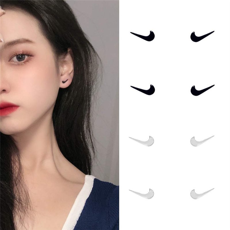 Image secondaire de 4 paires Boucles d'oreilles pour Femmes, Clous d'oreille pour Hommes et Femmes, Boucles d'oreilles Crochet, Boucles d'oreilles C