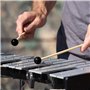 Bogoro Percussion Marteau, 6 Pièces Instrument de Percussion Marteau, Maillets de Percussion, Maillets Marimba à Percussion, Boi