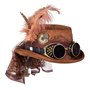 Boland 54562 - Chapeau Space Punk Deluxe avec lunettes
