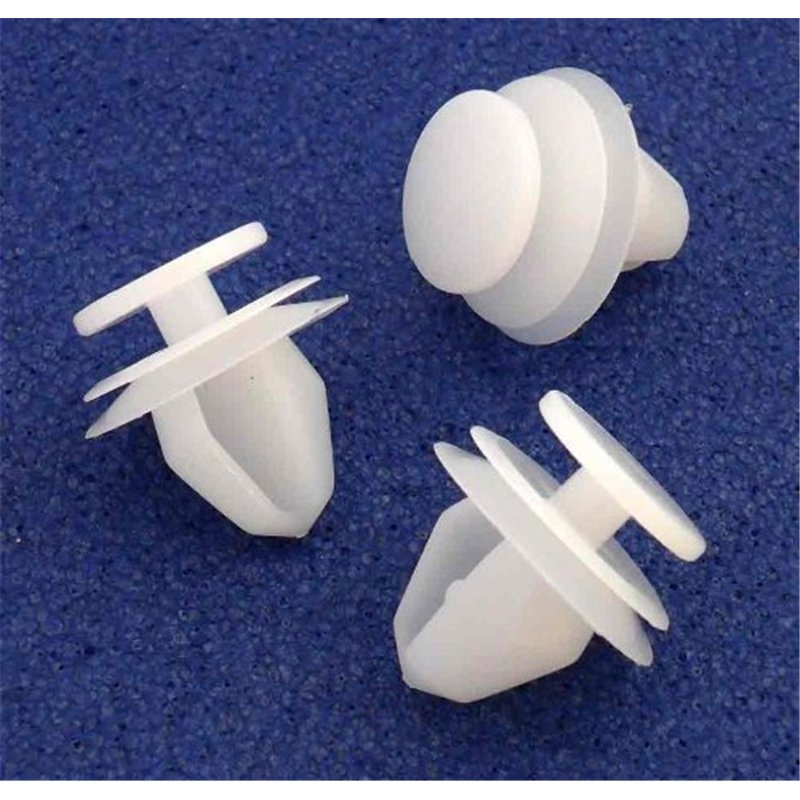 20 x Clips Agrafe Plastique Moulures et Bandeaux - 6991S6 / 6991.S6