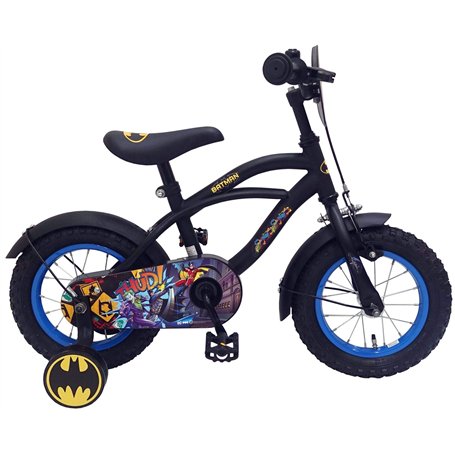 Batman Vélo pour enfant - Garçon - 12" - Noir