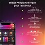 Philips Hue White & Color Ambiance Applique murale extérieurs IMPRESS, Kit de base à intensité variable jusqu'à 16 millions de c