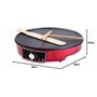 Gadgy® Crêpière Électrique 1000W – Plaque Antiadhésive Ø30 cm – Température Réglable – Râteau et Spatule Inclus – Appareil à Crê