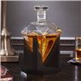 Mikamax - Carafe à Diamant - Whisky - 850 ML - Fait à la Main