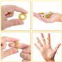 VONERO® Premium bagues de massage | Anneaux de massage pour les doigts | Anneau d'acupression | massage main | anti stress | Lot