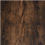 Étagères murales 2 pcs Chêne fumé 100x15x20cm Bois d’ingénierie