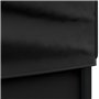 Tente de réception pliable avec parois Noir 3x6 m