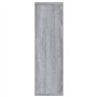 vidaXL Mensola a Muro Grigio Sonoma 85x16x52,5 cm in Legno Multistrato