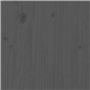 Cache-radiateur Gris 169x19x84 cm Bois massif de pin