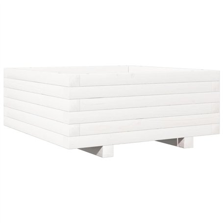 vidaXL Jardinière Blanc 60x60x26