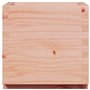 vidaXL Jardinière 50x50x49,5 cm Bois Massif de Douglas, jardinière d'extérieur, bac à Fleurs, boîte à Plantes, jardinière de ter