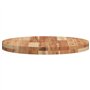 vidaXL Dessus de Table Rond Ø50x4 cm Bois Massif d'acacia