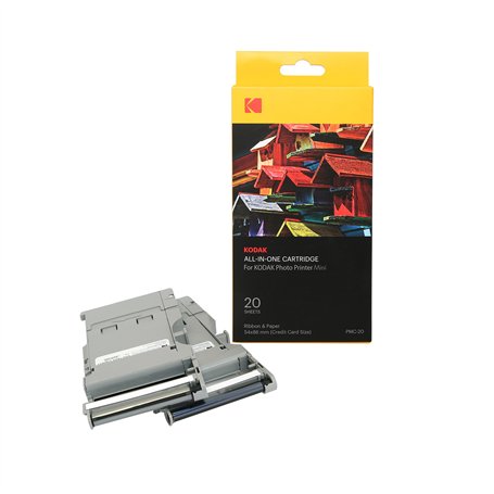 KODAK PMC - 20 Papier de Rechange pour Imprimante PM Blanc
