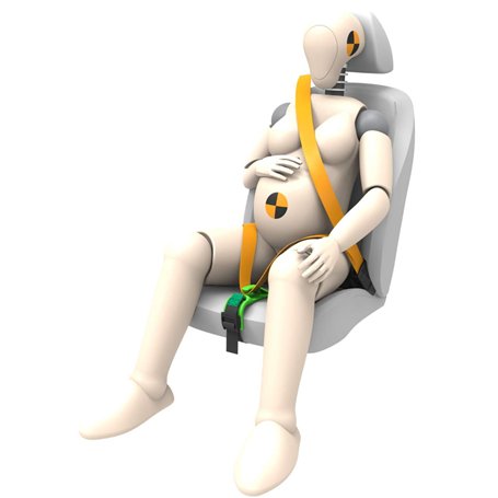 Insafe La Ceinture de Grossesse Pregnant pour la Voiture – protège l'enfant accidenté Tout en offrant Un Confort Optimal Lors de