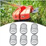 Raguso 5 pièces Accessoires de Ressorts de tête de Coupe-Herbe de Remplacement de Ressort de tête de Coupe adaptée aux pièces de