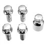 5 Alliage D'Aluminium Boulon Roue Pneu Anti-Vol Vis Écrou Compatible avec B-MW 1 3 5 Series E39 E46 E90 E91 E92