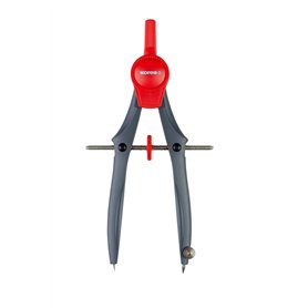 Kores - Cirkos : Compas de géométrie avec molette de réglage pour enfants