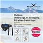 BLACK CREVICE Porte-Boisson I Ceinture de Marche avec Gourde intégrée 0,5 l I Compartiment Principal avec Poche en Plus pour Acc