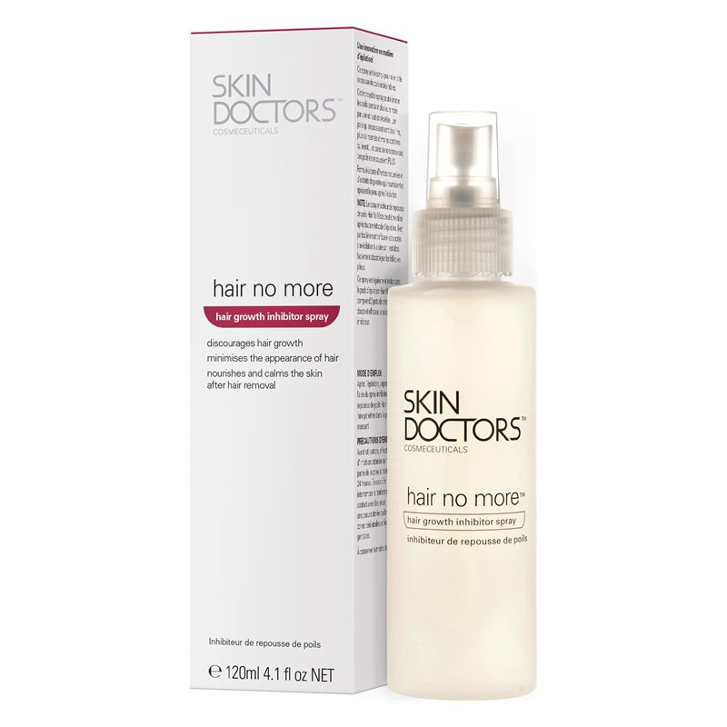 Skin Doctors Spray inhibiteur de la repousse des poils | Ralentit la repousse des poils | Nourrit la peau après le rasage