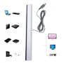 Barre de capteur Wii, Capteur de Mouvement Infrarouge Filaire Barre de capteur de Rayon de IR pour Console Nintendo Wii et Wii U